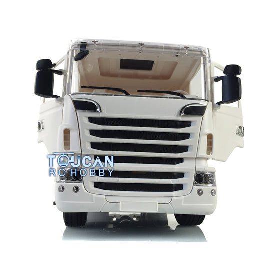 1/14 Toucan Hobby Unpainted 6X4 3 Axles RC Tractor Truck R730 KIT DIY Model Cabin Brushed Motor Unpainted KIT DIY Parts