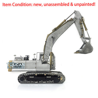 LESU PC360 1/14 Metal RC Hydraulic Excavator B0002 8MPa Oil Pump System Brushed Motor Lighting DIY Construction Model for Hobby Builders