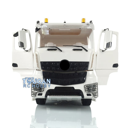 Toucan Hobby 1/14 4x2 Unpainted 2-Axle RC Tractor Radio Control Truck Trailer Open Door DIY Car Toy Gift for Adults Children