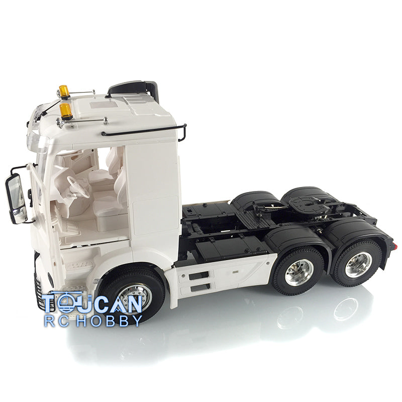 Toucan Hobby 3-Axle 1/14 6*4 RC Tractor Truck Remote Control Trailer Constuction Vehicle Kits DIY Parts Motor