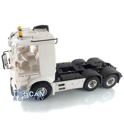 Toucan Hobby 3-Axle 1/14 6*4 RC Tractor Truck Remote Control Trailer Constuction Vehicle Kits DIY Parts Motor