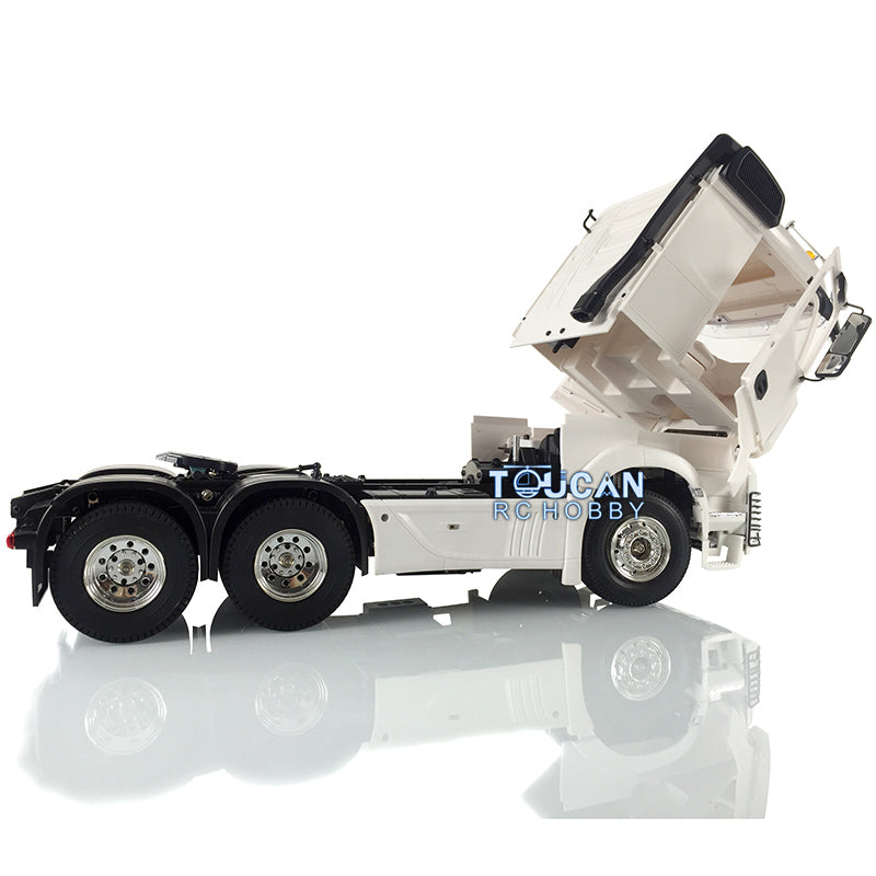 Toucan Hobby 3-Axle 1/14 6*4 RC Tractor Truck Remote Control Trailer Constuction Vehicle Kits DIY Parts Motor