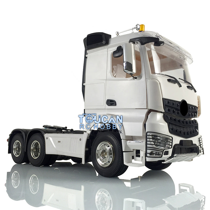 Toucan Hobby 3-Axle 1/14 6*4 RC Tractor Truck Remote Control Trailer Constuction Vehicle Kits DIY Parts Motor