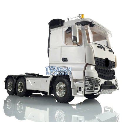 Toucan Hobby 3-Axle 1/14 6*4 RC Tractor Truck Remote Control Trailer Constuction Vehicle Kits DIY Parts Motor