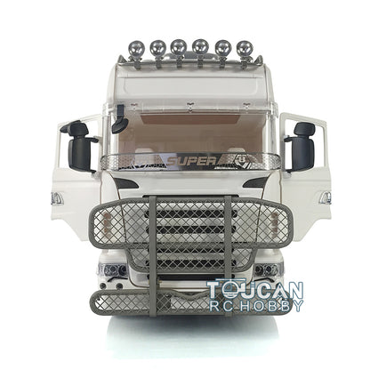 LESU 8*8 RC 1/14 Scale Kit Tractor Truck Car Model Metal Chassis W/ Motor W/O Light & Sound & Battery & Radio System & Charger