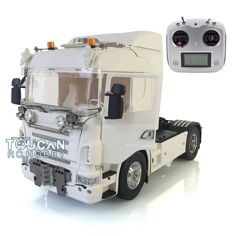 Toucan Hobby 1/14 4*2 RC Tractor Truck Radio Controlled Electric Car Model Air Conditioner Windshield Spotlight DIY KIT