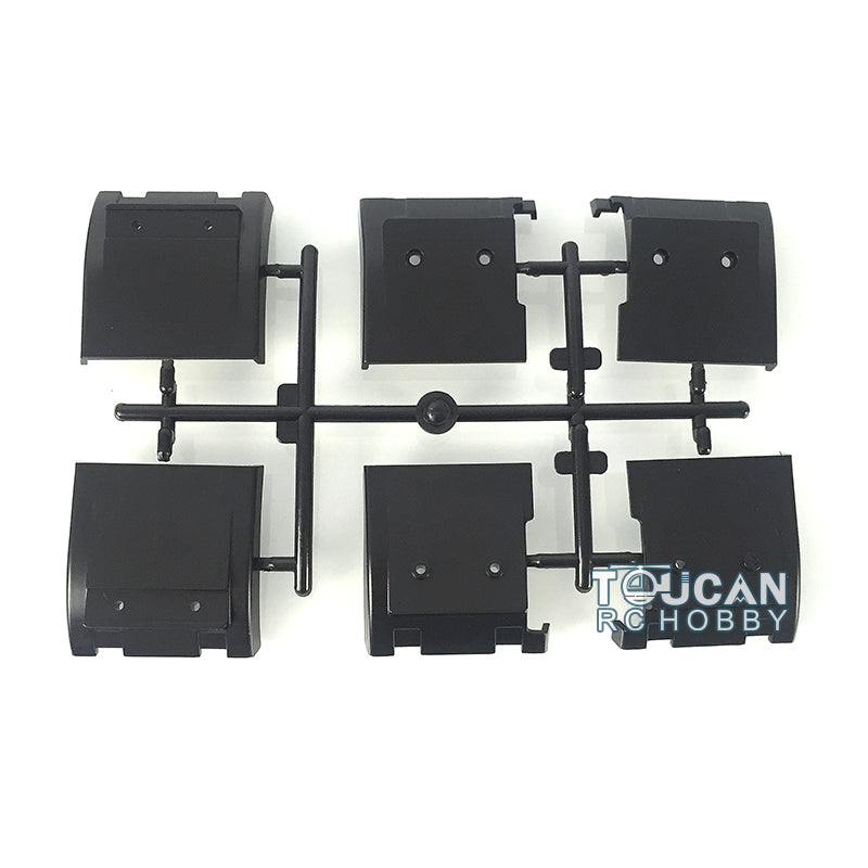 Rear Mudguard Window Windshield Skirt Bumper Red Rear Lamp Frame Highline Cabin Wheel Brow Beam Servo Mount Set Urea Tank for 1/14 TOUCAN RC 1851 Tractor Truck Radio Controlled Lorry