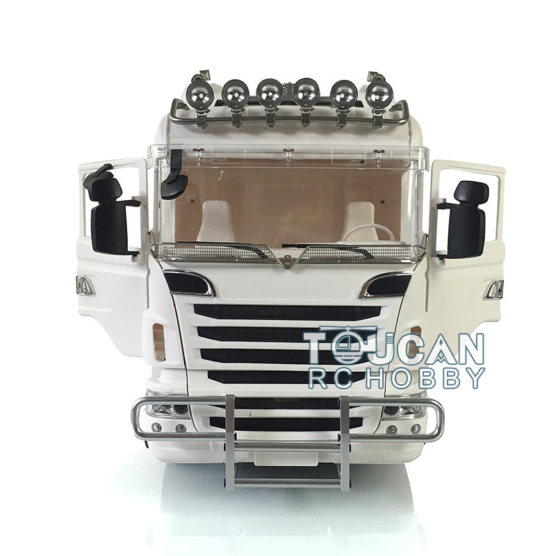 LESU 6*6 1/14 Remote Controlled Tractor Truck Metal Chassis Motor & ESC & Servo & Light & Sound & Radio System