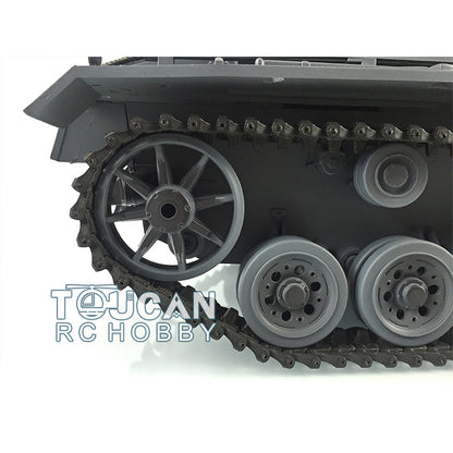 TOUCAN RC HOBBY Henglong 1/16 TK7.0 Promotion Panzer III L RTR RC Tank 3848 Infrared Combat BB 360 Degrees Turret Smoke Metal Tracks Sprockets Idlers Barrel