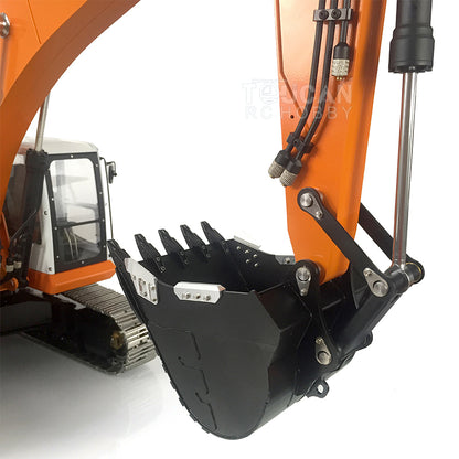 LESU PC360 1/14 Metal RC Excavator B0002 RTR Steel Alloy Hydraulic Digger Model 8MPa Oil Pump System Lighting FlySky PL18EV Lite Controller for Hobby Collectors