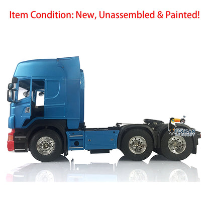 Toucan Hobby 1/14 Painted 3-Axle RC Tractor Remote Controlled Truck Highline DIY Car Hobby Model KIT Englishual book