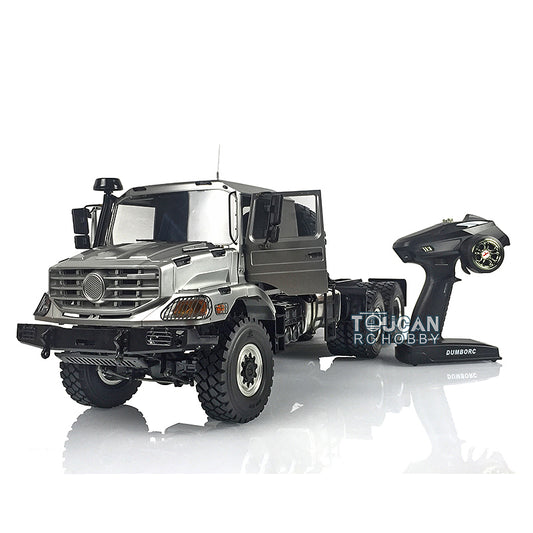 IN STOCK JDMODEL 1/14 Metal 6x6 Off-road Zetros Tractor Truck Almost Ready to Run W/ Differential Lock Axle Metal Chassis Radio Control