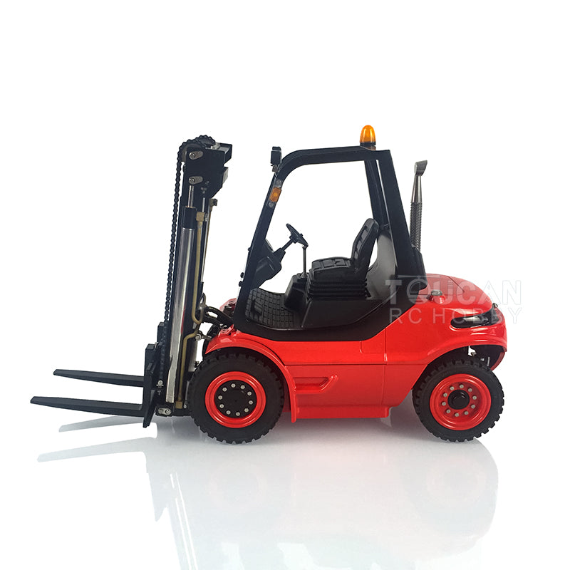 TOUCAN RC HOBBY Cundang US Lager LESU 1/14 RC Hydraulik-Gabelstapler Transferfahrzeug RTR Lackiertes LKW-Modell A0002 Motor Licht Fernbedienung Akku Pumpe Fahrregler Motor Licht Sound