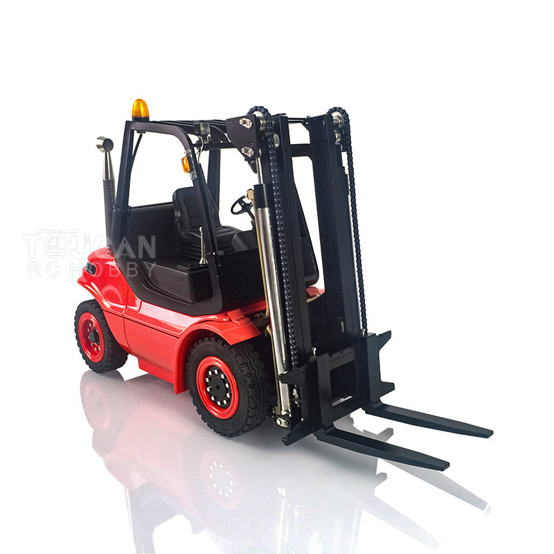TOUCAN RC HOBBY Cundang US Lager LESU 1/14 RC Hydraulik-Gabelstapler Transferfahrzeug RTR Lackiertes LKW-Modell A0002 Motor Licht Fernbedienung Akku Pumpe Fahrregler Motor Licht Sound