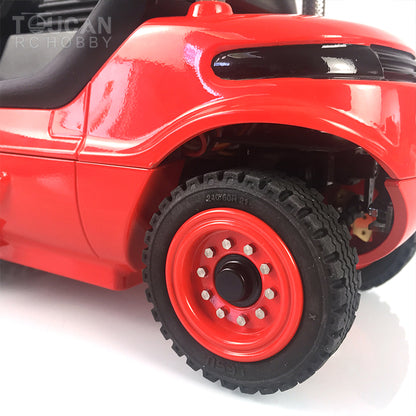 TOUCAN RC HOBBY LESU 1/14 RC Hydraulik-Gabelstapler-Transportfahrzeug lackiert RTR LKW Motor Licht Batterie Funksystem ferngesteuerte Fahrzeuge