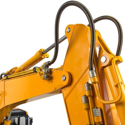 LESU PC360 1/14 RC Metal Hydraulic Excavator RTR Truck Model Cabin Roof Safety Net Hydraulic Quick Coupler Grab Bucket