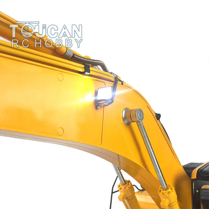 LESU PC360 1/14 Metal RC Hydraulic Excavator B0002 8MPa Oil Pump System Brushed Motor Lighting DIY Construction Model for Hobby Builders