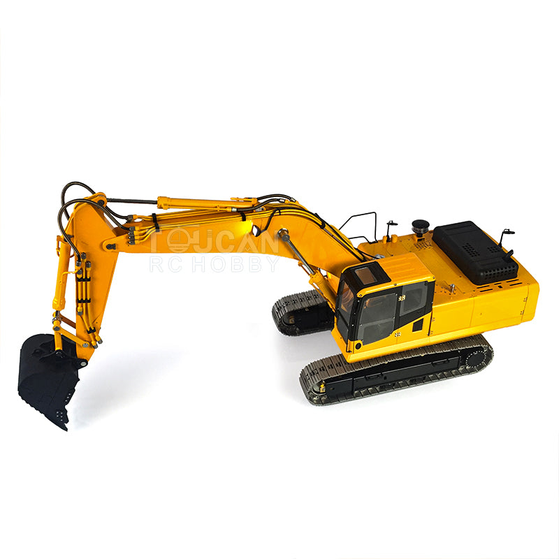 LESU PC360 1/14 Metal RC Excavator B0002 RTR Steel Alloy Hydraulic Digger Model 8MPa Oil Pump System Lighting FlySky PL18EV Lite Controller for Hobby Collectors