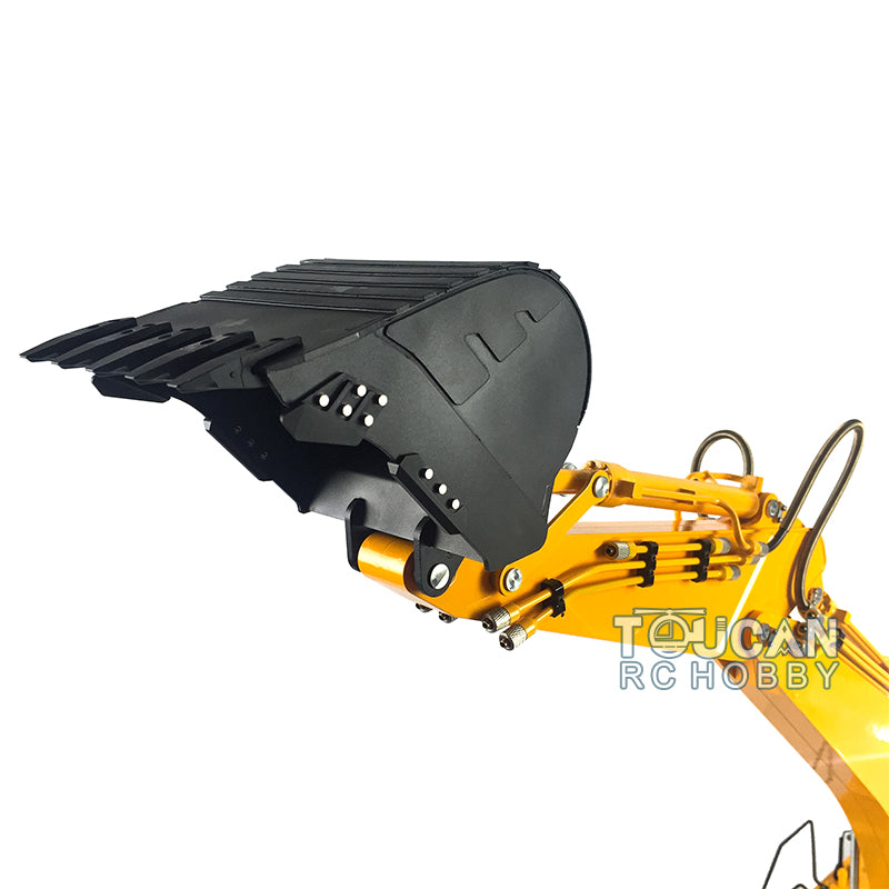 LESU PC360 1/14 Metal RC Hydraulic Excavator B0002 8MPa Oil Pump System Brushed Motor Lighting DIY Construction Model for Hobby Builders