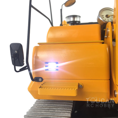 LESU PC360 1/14 Metal RC Excavator B0002 RTR Steel Alloy Hydraulic Digger Model 8MPa Oil Pump System Lighting FlySky PL18EV Lite Controller for Hobby Collectors