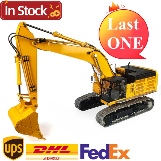 Clearance LESU 1/14 Customized Upgraded 374 374F Radio Control Hydraulic Excavator Double-pumps X9E Controller