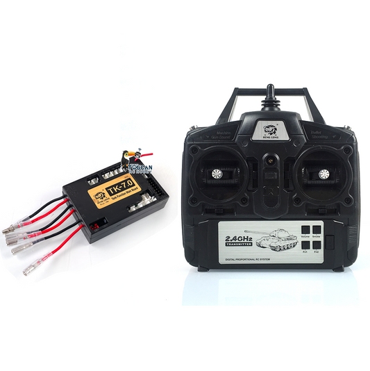 TOUCAN RC HOBBY Heng Long 2.4Ghz 7.0S Generation Transmitter Multi-Function Main Board for 1/16 Remote Controlled Tank DIY Model