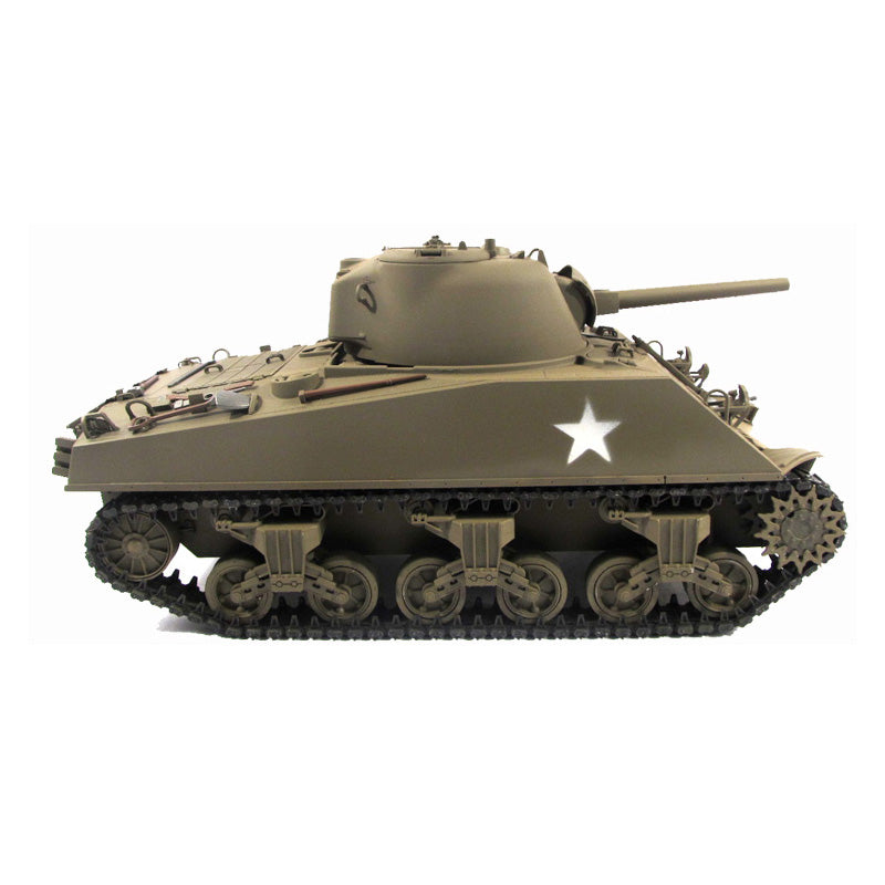 UK Stock Second-hand Used Mato 100% Metal 1/16 Scale M4A3 Sherman Infrared Ver RTR RC Tank Remote Control Military Model 1230