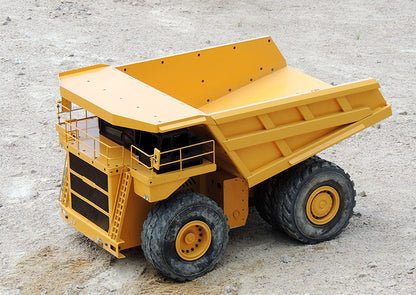 JDMODEL Metal 1/14 4x4 RC Hydraulic Mining Dumper Heavy Machine JDM 118F Bogie Truck Car Model Radio Control Construction Vehicle