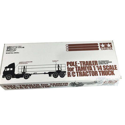 Lifting Pole Trailer 56310 for Tamiya 1/14 Scale Tractor Truck Cars Unssembled Hobby Model DIY Accessories Kits
