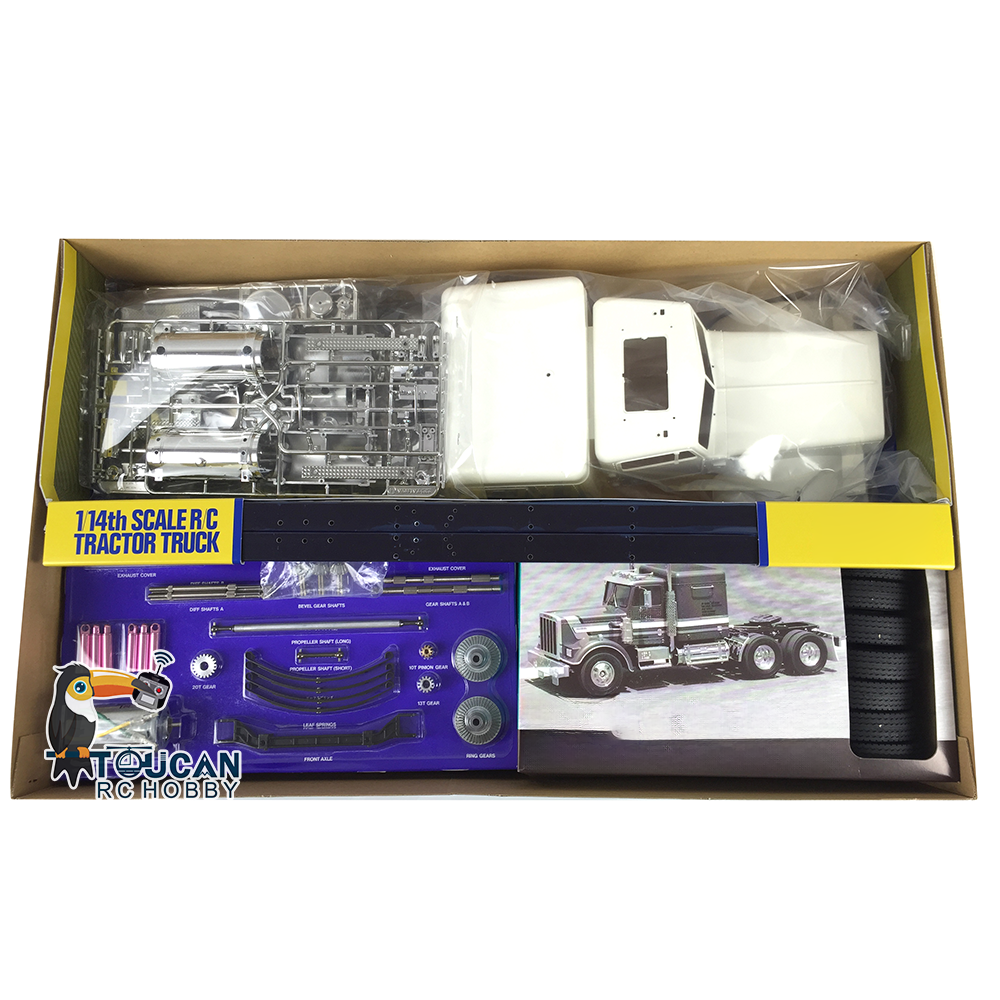 TAMIYA 1/14 Scale 6x4 56301 RC Tractor Truck Model KIT 540 Brushed Motor Lorry Vehicles Unassembled & Unpainted Car