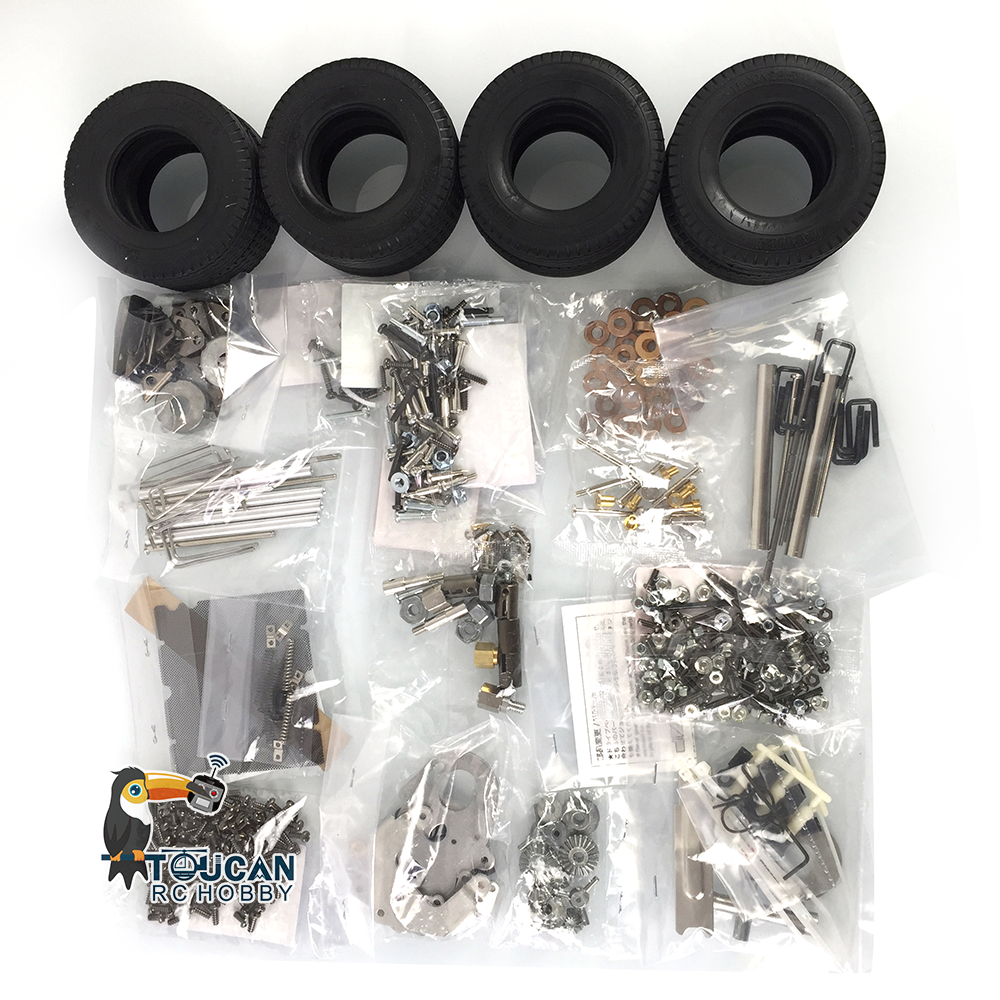 TAMIYA 1/14 Scale 6x4 56301 RC Tractor Truck Model KIT 540 Brushed Motor Lorry Vehicles Unassembled & Unpainted Car