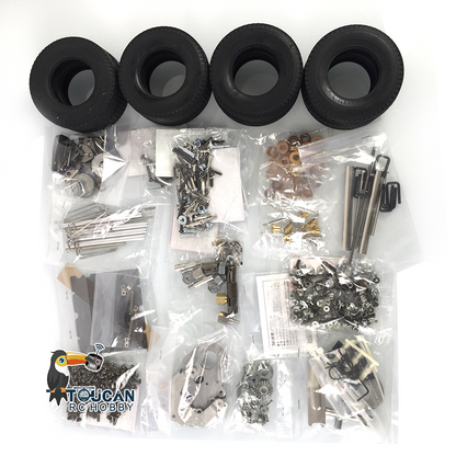 TAMIYA 1/14 Scale 6x4 56301 RC Tractor Truck Model KIT 540 Brushed Motor Lorry Vehicles Unassembled & Unpainted Car