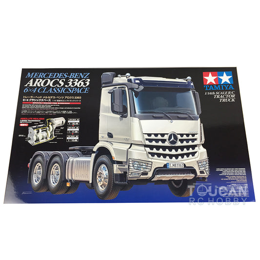 TAMIYA 1/14 3363 56352 6x4 RC Tractor Truck Remote Controlled Trailer KIT 540 Motor Hobby Model Electric Machine Toys