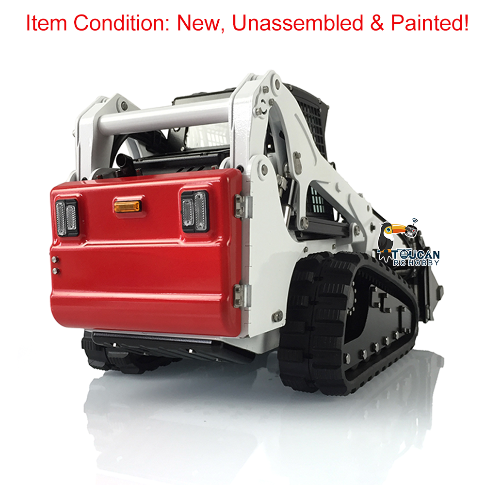 LESU Aoue LT5 1/14 Metal RC Hydraulic Loader KIT B0008 Remote Control Construction Truck Light & Sound System for DIY Hobbyists