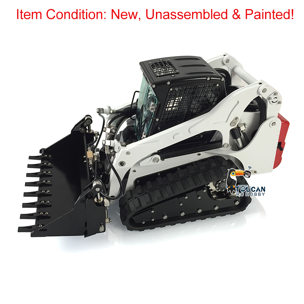 LESU Aoue LT5 1/14 Metal RC Hydraulic Loader KIT B0008 Remote Control Construction Truck Light & Sound System for DIY Hobbyists