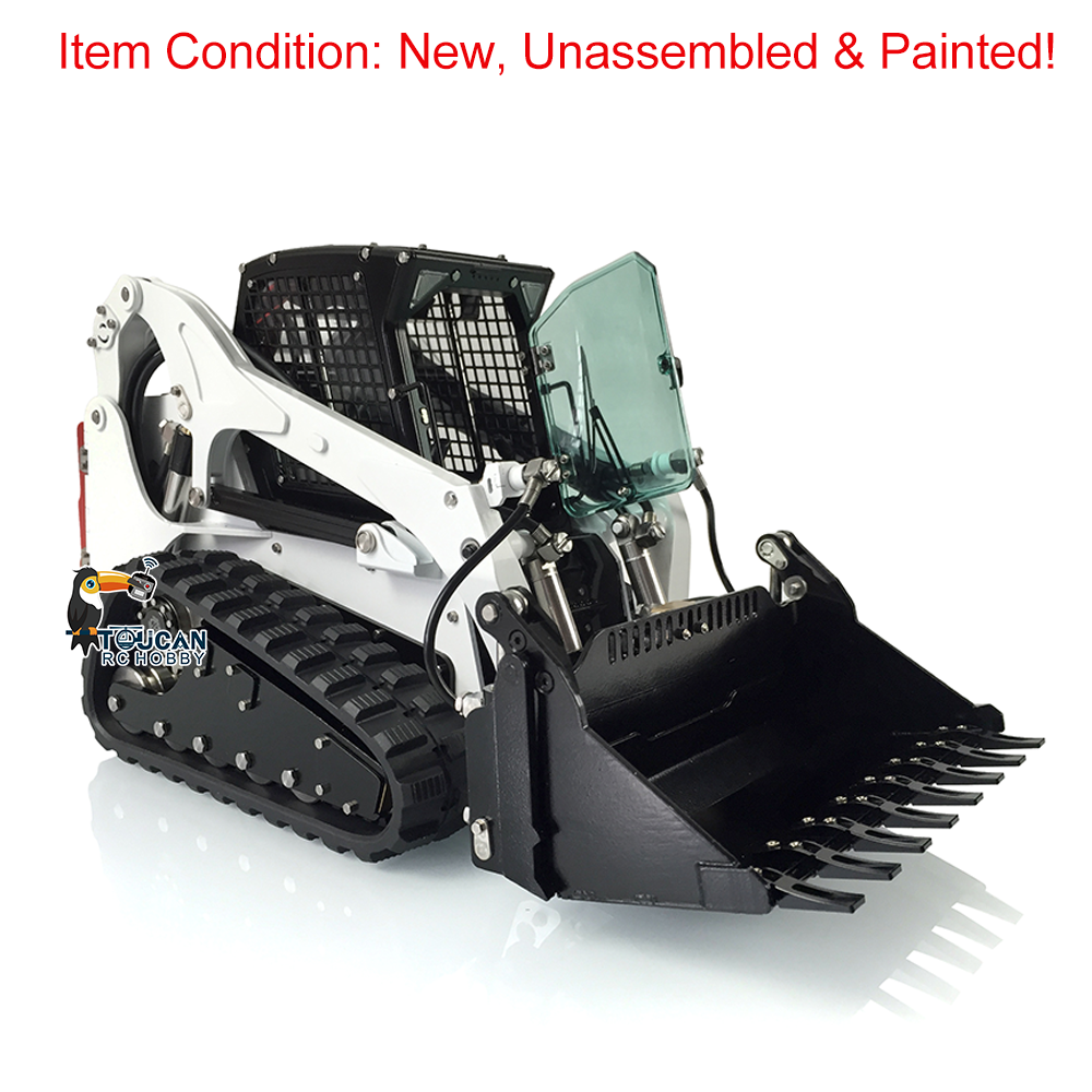 LESU Aoue LT5 1/14 Metal RC Hydraulic Loader KIT B0008 Remote Control Construction Truck Light & Sound System for DIY Hobbyists
