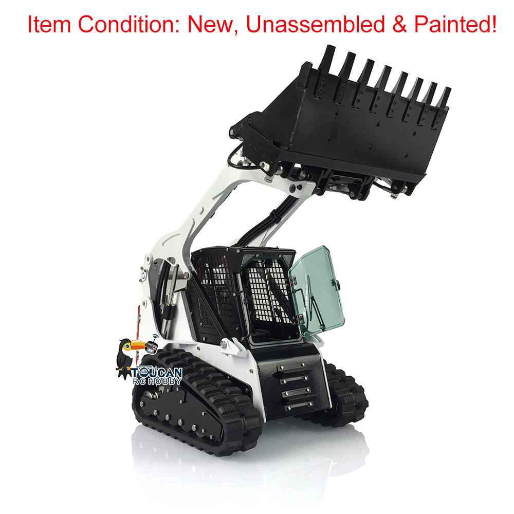 LESU Aoue LT5 1/14 Metal RC Hydraulic Loader KIT B0008 Remote Control Construction Truck Light & Sound System for DIY Hobbyists