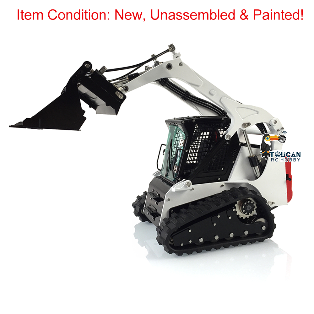 LESU Aoue LT5 1/14 Metal RC Hydraulic Loader KIT B0008 Remote Control Construction Truck Light & Sound System for DIY Hobbyists