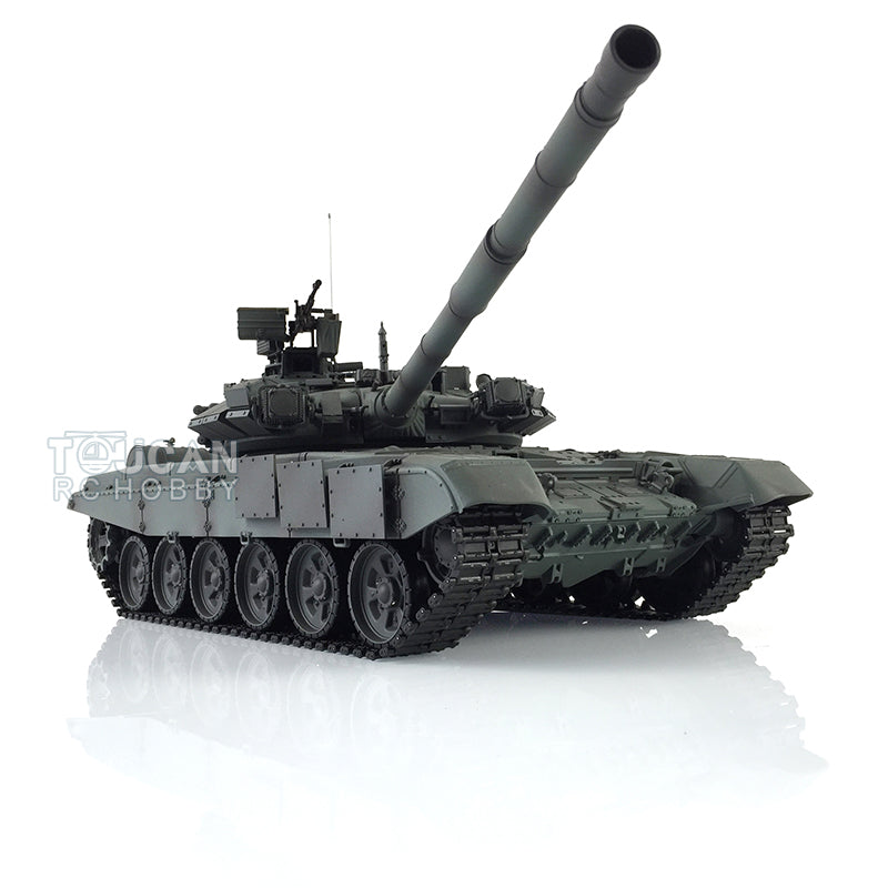 TOUCAN RC HOBBY Henglong 1/16 TK7.0 Profession Russian T90 RC Tank 3938 with Red Eyes 360 Degrees Turret Smoke Infrared Combat Metal Sprockets Idlers Road Wheels