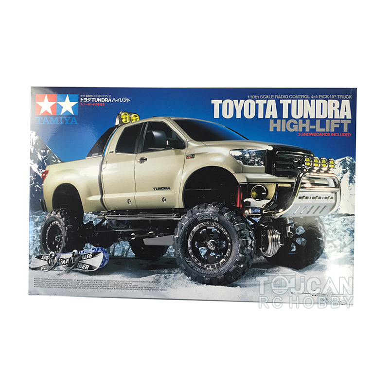 Tamiya 1/10 Unpainted 4WD AWD 58415 RC Rock Crawler Car HIGH-LIFT Remote Controlled Climbing Car KIT 540 Motor DIY Gift