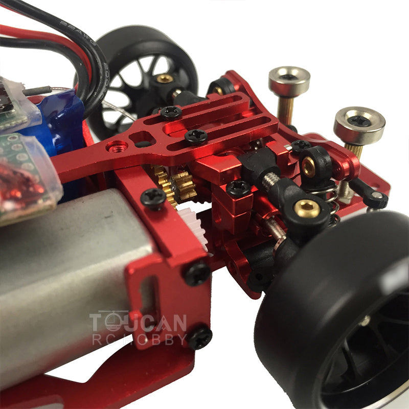 1/28 2.4G MINIQ9 RTR Metal RC Drift 4WD Car Battery 10A ESC Motor For 911 Vehicles Toys Light System ESC Servo Motor Controller