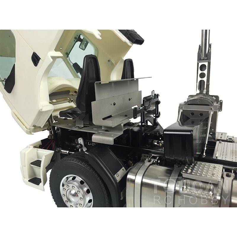 LESU 1/14 Metal 6x6/8x8 Chassis with 2 Speed Transmission for TAMIYA FH16 RC Tractor Truck Suitable to Modification Enthusiasts