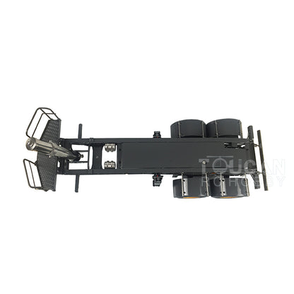 LESU 1/14 Metal RC Hydraulic Lifting Semi-tipper Model with A0006 Electric Legs for RC Tractor Truck DIY Builders Backyard Fun