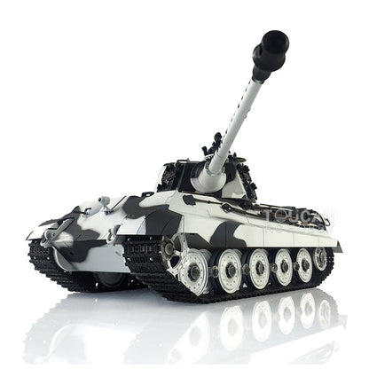 TOUCAN RC HOBBY Henglong 1/16 TK7.0 Plastic German King Tiger RTR RC Tank Model 3888A Sound Light Smoke BB Infrared Combat Metal Barrel