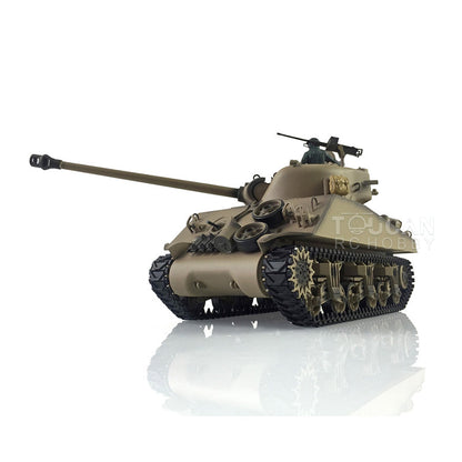 TOUCAN RC HOBBY Henglong 1/16 TK7.0 3898 USA M4A3 Sherman RTR RC Tank Barrel Recoil Smoke 360 Degrees Turret BB IR Metal Tracks Gearbox Drive Idler Wheels