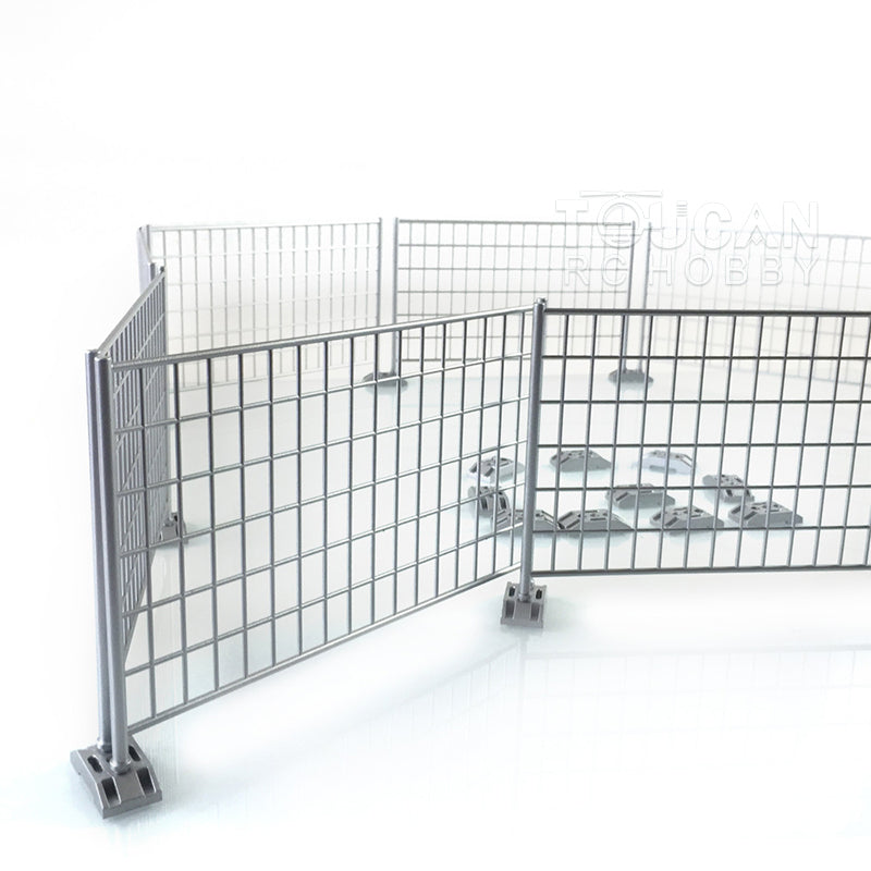 Kabolite Plastic GPS/ Metal Oil Cylinder Guard Plate/Fence/Construction Site Barrier for 1/14 K970 RC Hydraulic Excavator Truck Model