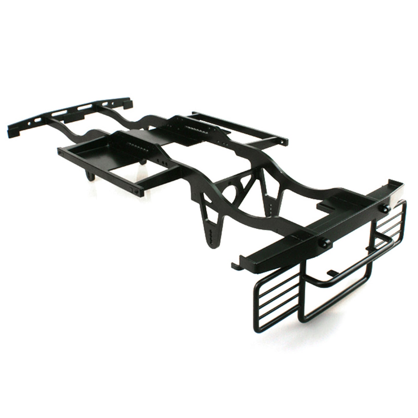 LESU Metal 2/1 Transfer Case Chassis Rail Frame Luggage Carrier for 1/10 Remote Control Crawler Car DIY for Professional RC Modeler
