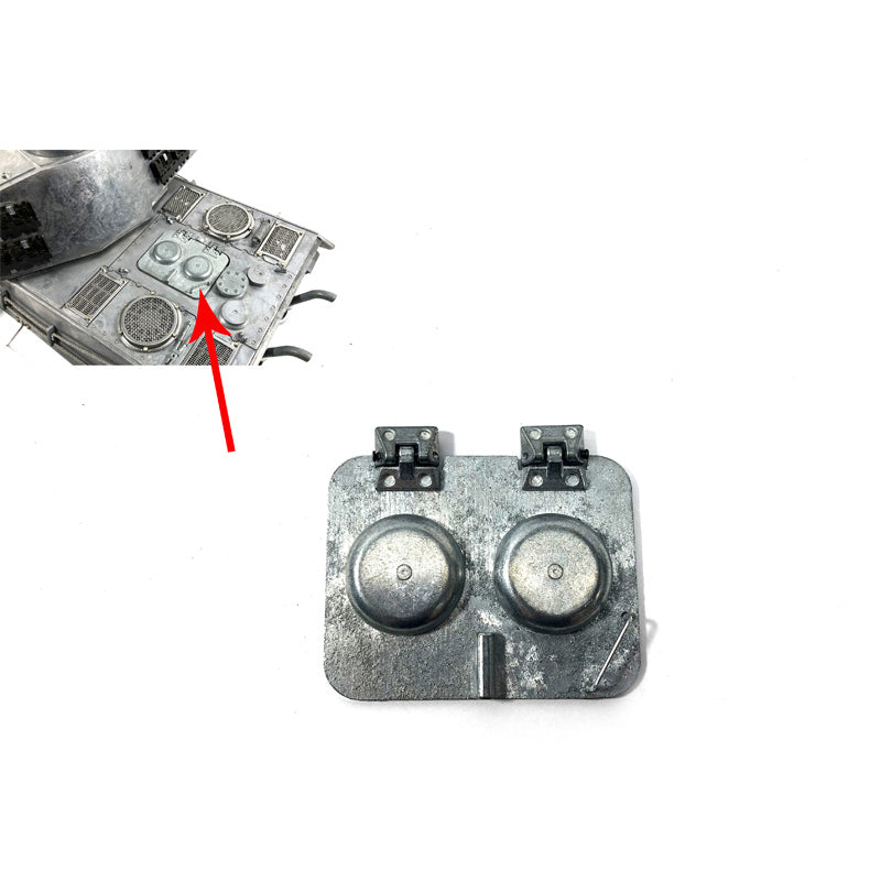 Mato 1/16 Tool Set Machine Gun LED Light Sprocket Hubs Parts German King Tiger RTR Radio Control Tank