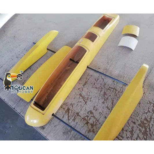 H455 Sword RC Prepainted Electric KIT Racing Boat Hull Model Only for Advanced Player 450*140*85mm Fiber Glass Present Toy Adult