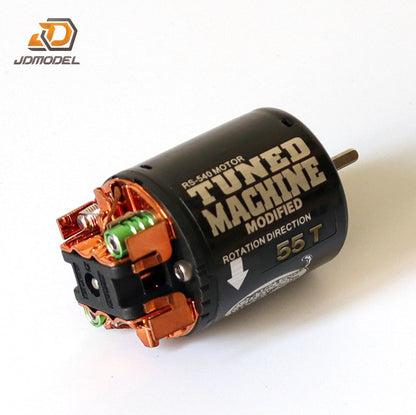 JDModel 540 Brushed Motor/2-Speed Transmission for 1/14 RC Crawler Exploration Vehicle Scale Model Industrial Site